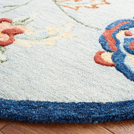 Safavieh Metro Met101M Blue/Ivory Rugs.