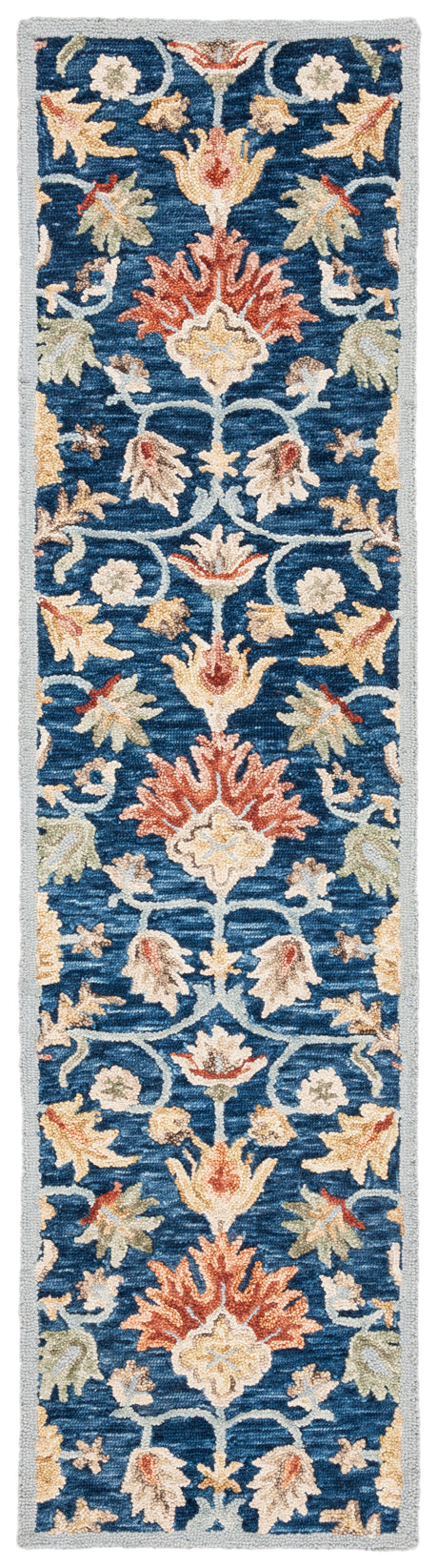 Safavieh Metro Met104M Blue/Orange Rugs.