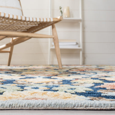 Safavieh Metro Met104M Blue/Orange Rugs.