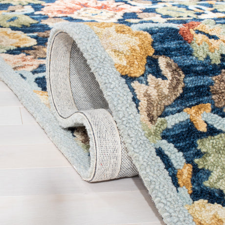 Safavieh Metro Met104M Blue/Orange Rugs.