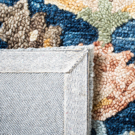 Safavieh Metro Met104M Blue/Orange Rugs.