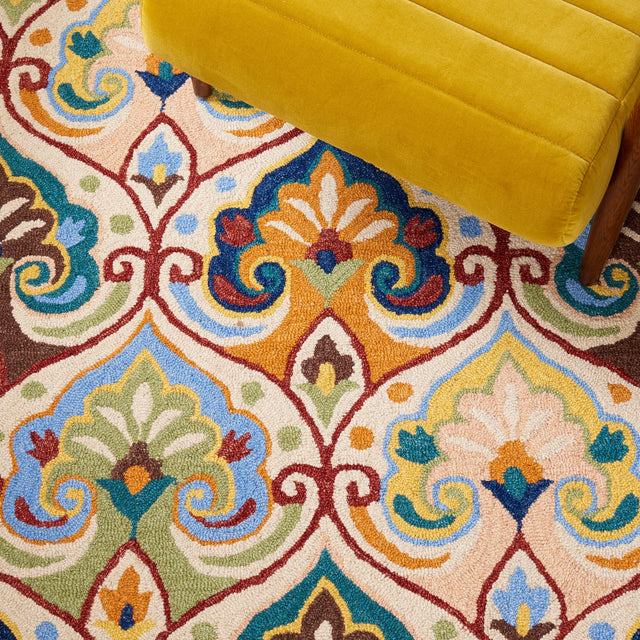 Safavieh Metro Met114B Beige/Blue Rug.