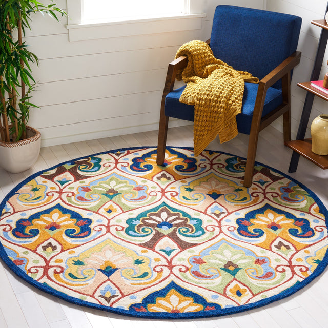 Safavieh Metro Met114B Beige/Blue Rug.