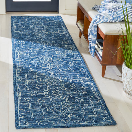 Safavieh Metro Met115M Blue Rugs.