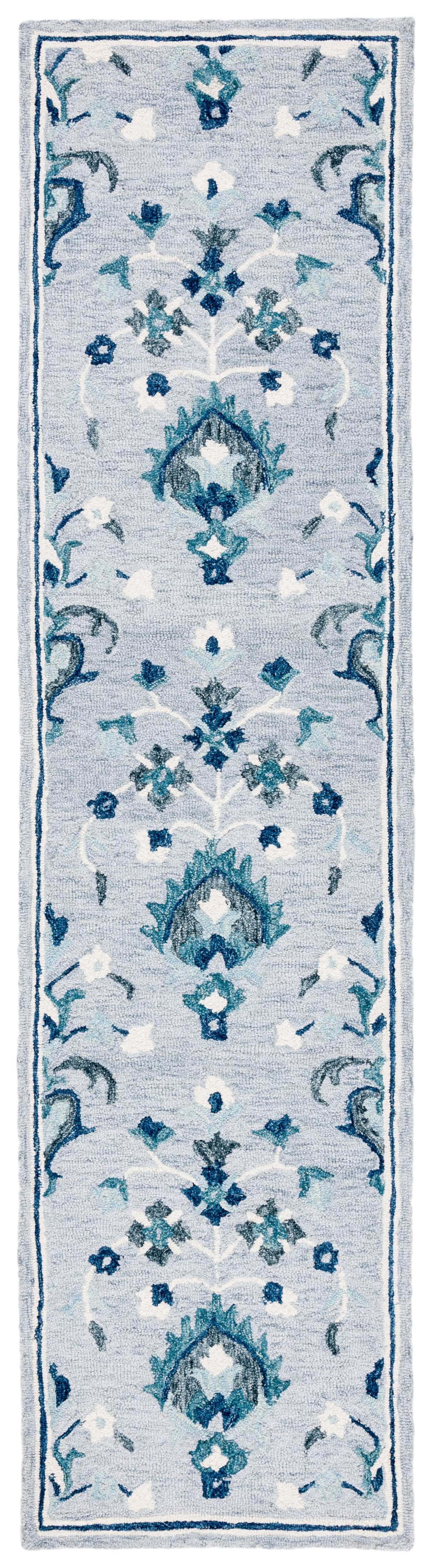 Safavieh Metro Met121M Blue/Ivory Rugs.