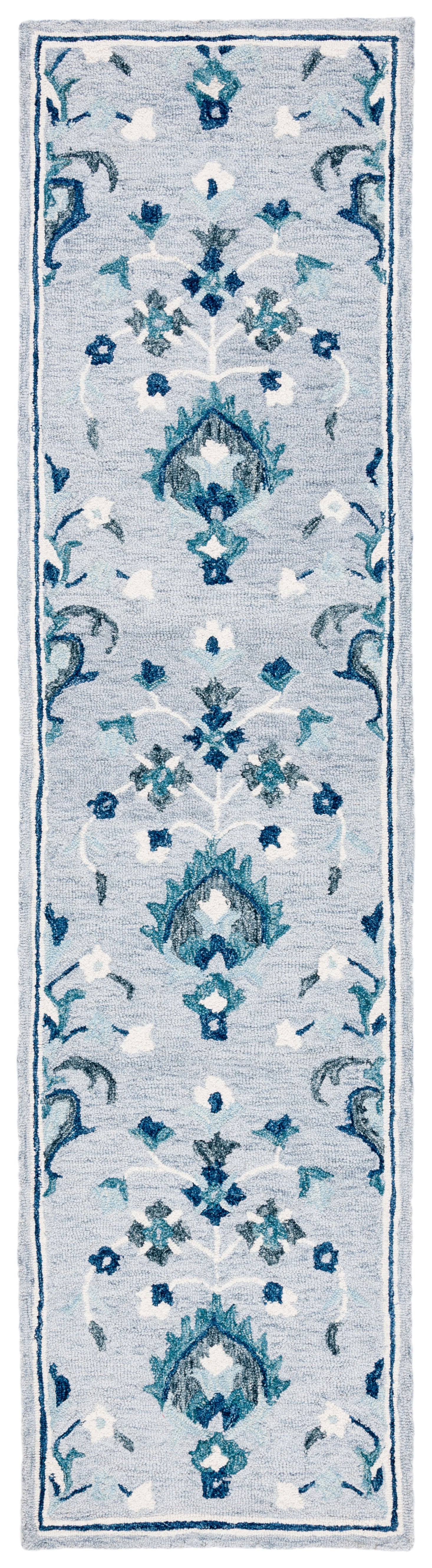 Safavieh Metro Met121M Blue/Ivory Rugs.