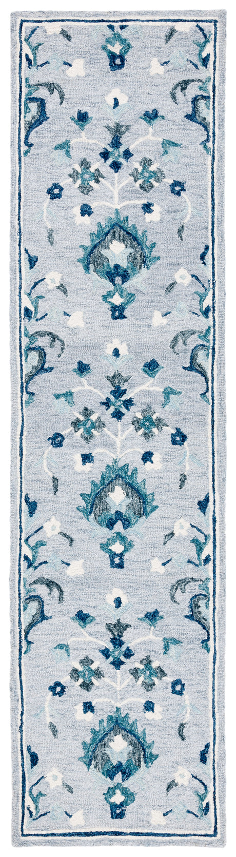 Safavieh Metro Met121M Blue/Ivory Rugs.