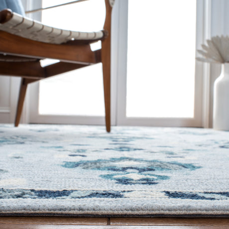 Safavieh Metro Met121M Blue/Ivory Rugs.