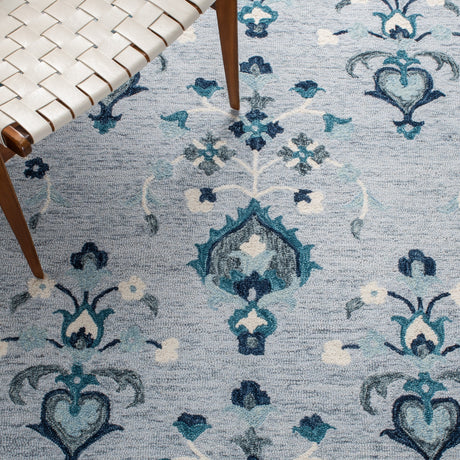 Safavieh Metro Met121M Blue/Ivory Rugs.