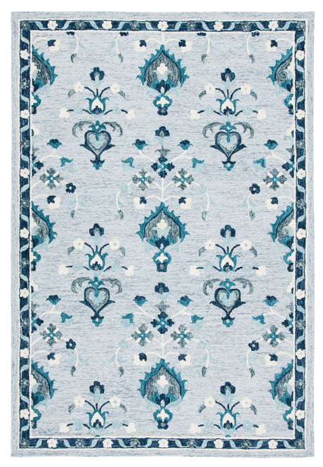 Safavieh Metro Met121M Blue/Ivory Rugs.