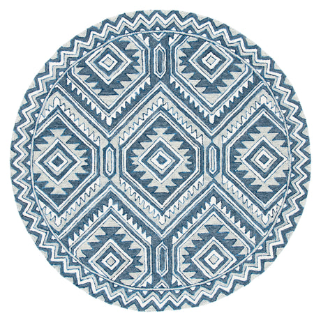 Safavieh Metro Met122M Blue/Ivory Rugs.