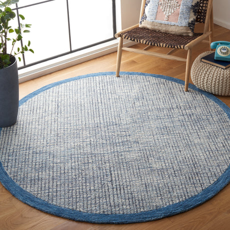 Safavieh Metro Met151M Ivory/Blue Rugs.