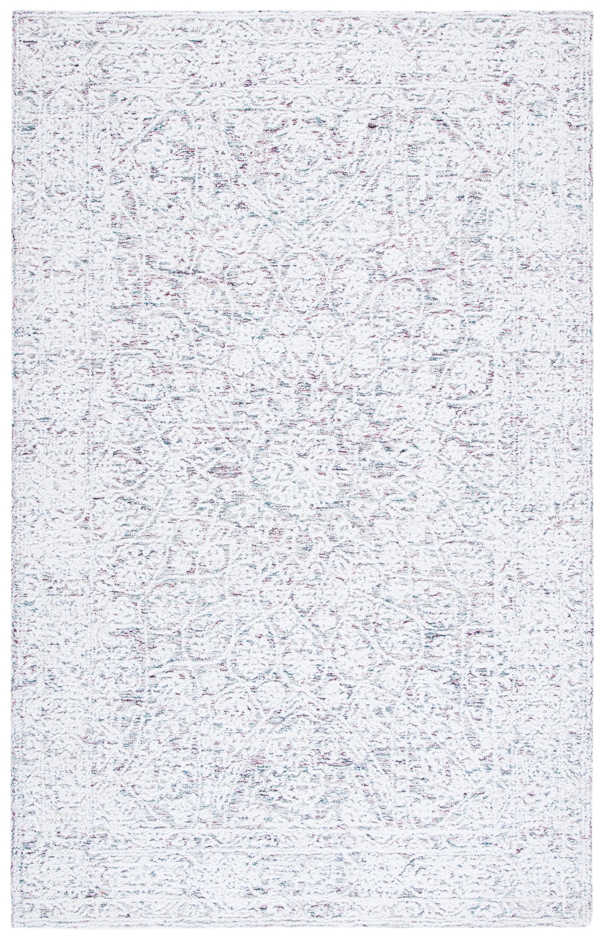 Safavieh Metro Met156Q Ivory/Red Rug.