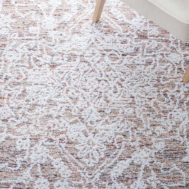 Safavieh Metro Met157P Ivory/Rust Rug.