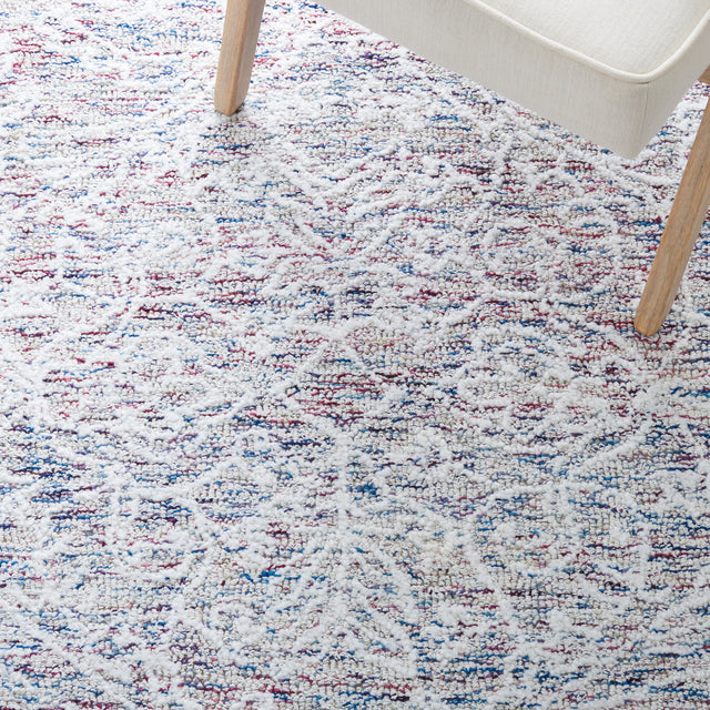 Safavieh Metro Met160Q Ivory/Red Rug.