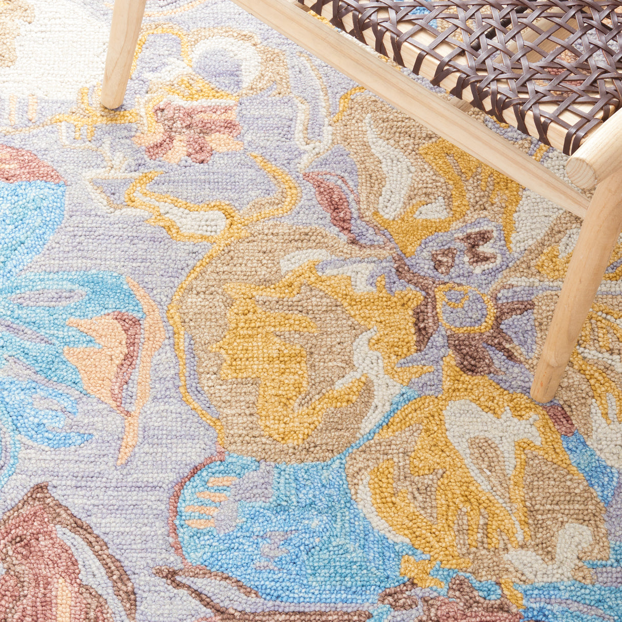 Safavieh Metro Met250F Grey/Yellow Rugs.