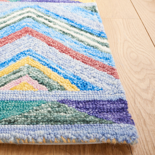 Safavieh Metro Met251Q Red/Blue Rug.