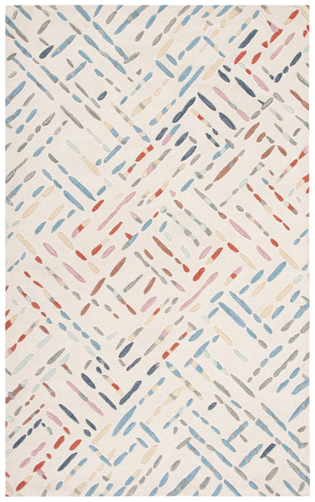 Safavieh Metro Met252A Ivory/Blue Rugs.