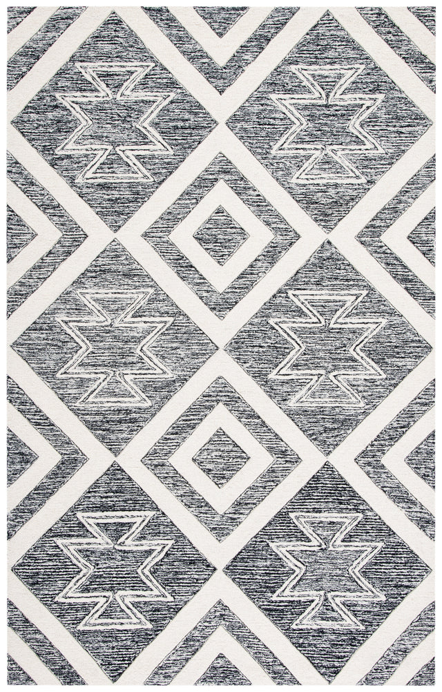 Safavieh Metro Met254A Ivory/Black Rug.