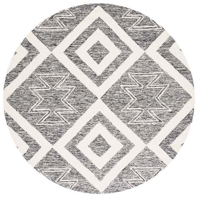 Safavieh Metro Met254A Ivory/Black Rug.