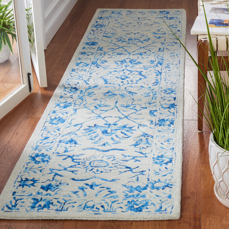 Safavieh Metro Met255M Blue/Beige Rugs.