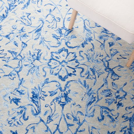 Safavieh Metro Met255M Blue/Beige Rugs.