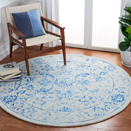 Safavieh Metro Met255M Blue/Beige Rugs.