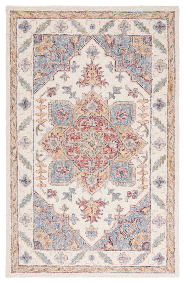 Safavieh Metro Met352A Ivory/Rust Rug.