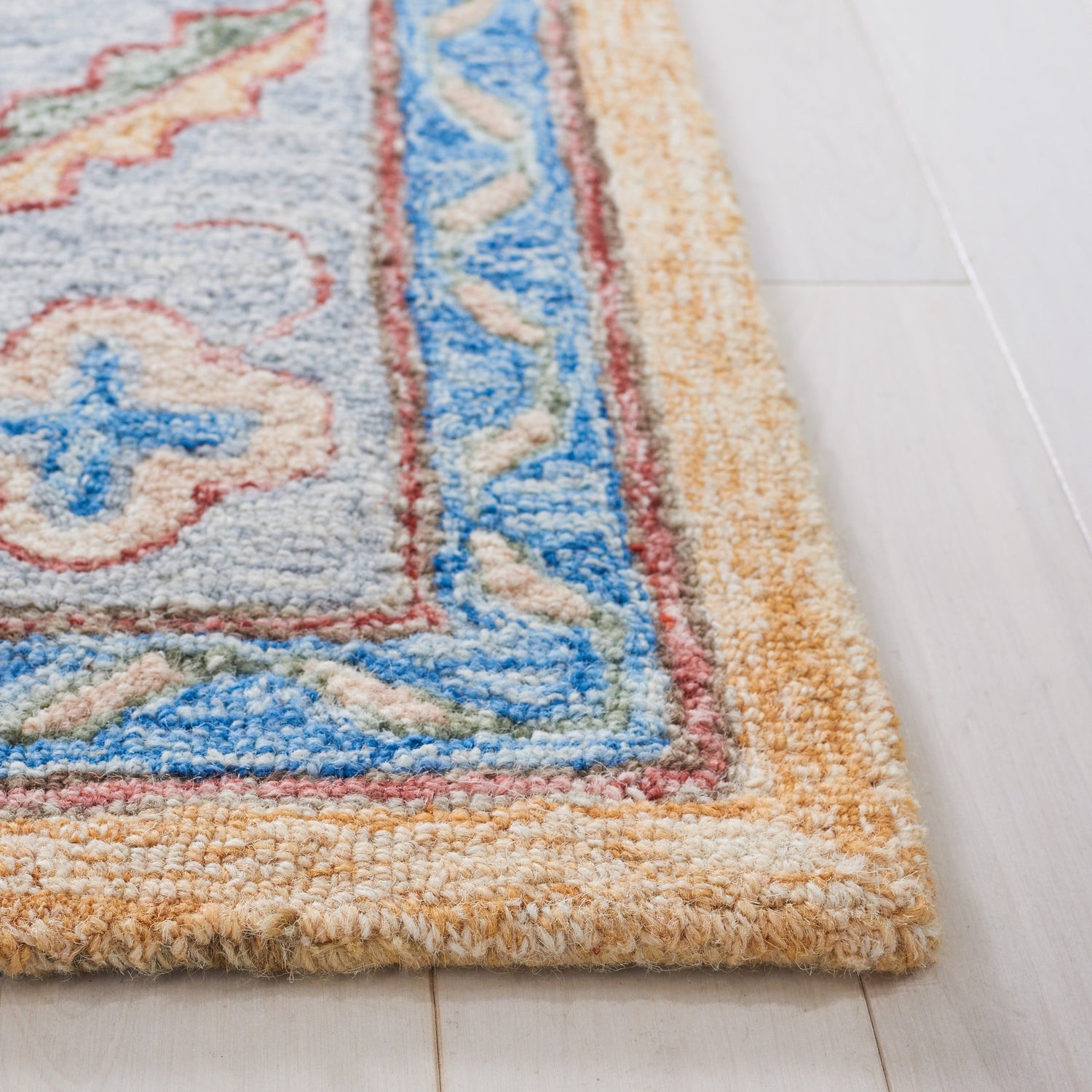 Safavieh Metro Met352C Yellow/Rust Rug.
