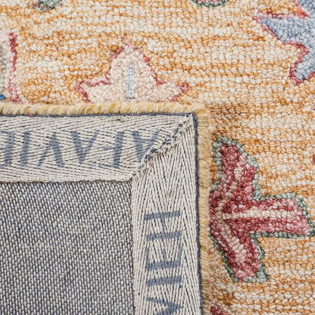 Safavieh Metro Met352C Yellow/Rust Rug.