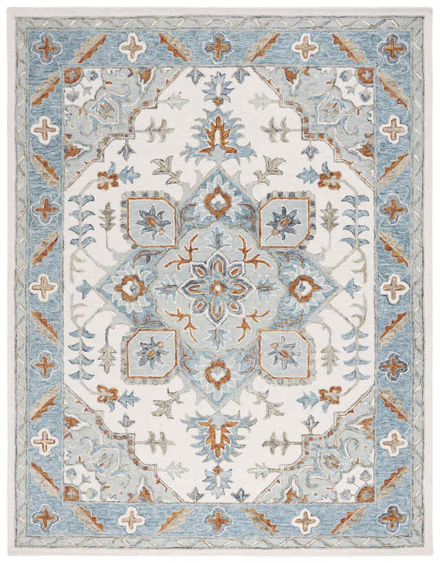 Safavieh Metro Met352M Ivory/Blue Rug.