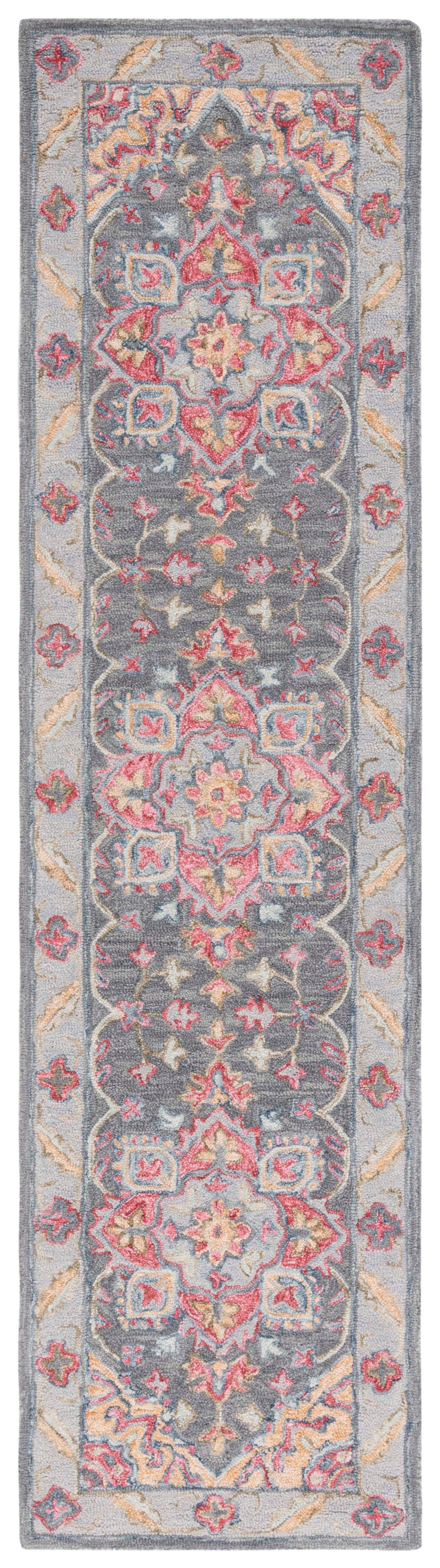 Safavieh Metro Met352P Grey/Rust Rug.