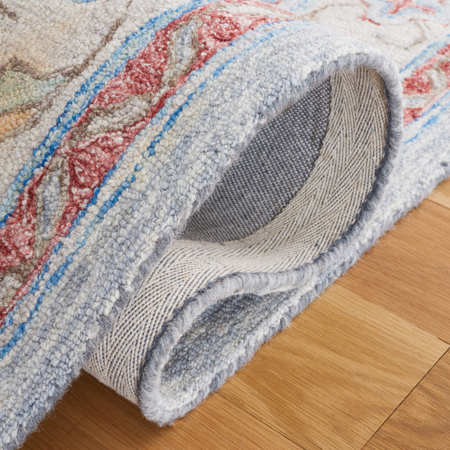 Safavieh Metro Met352P Grey/Rust Rug.