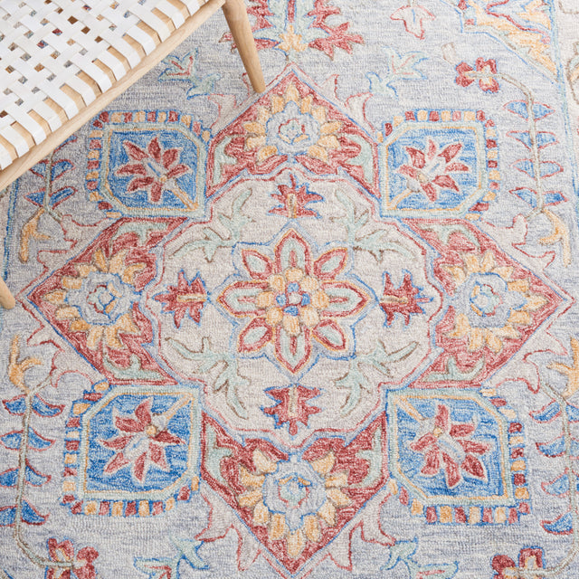 Safavieh Metro Met352P Grey/Rust Rug.