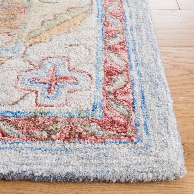 Safavieh Metro Met352P Grey/Rust Rug.