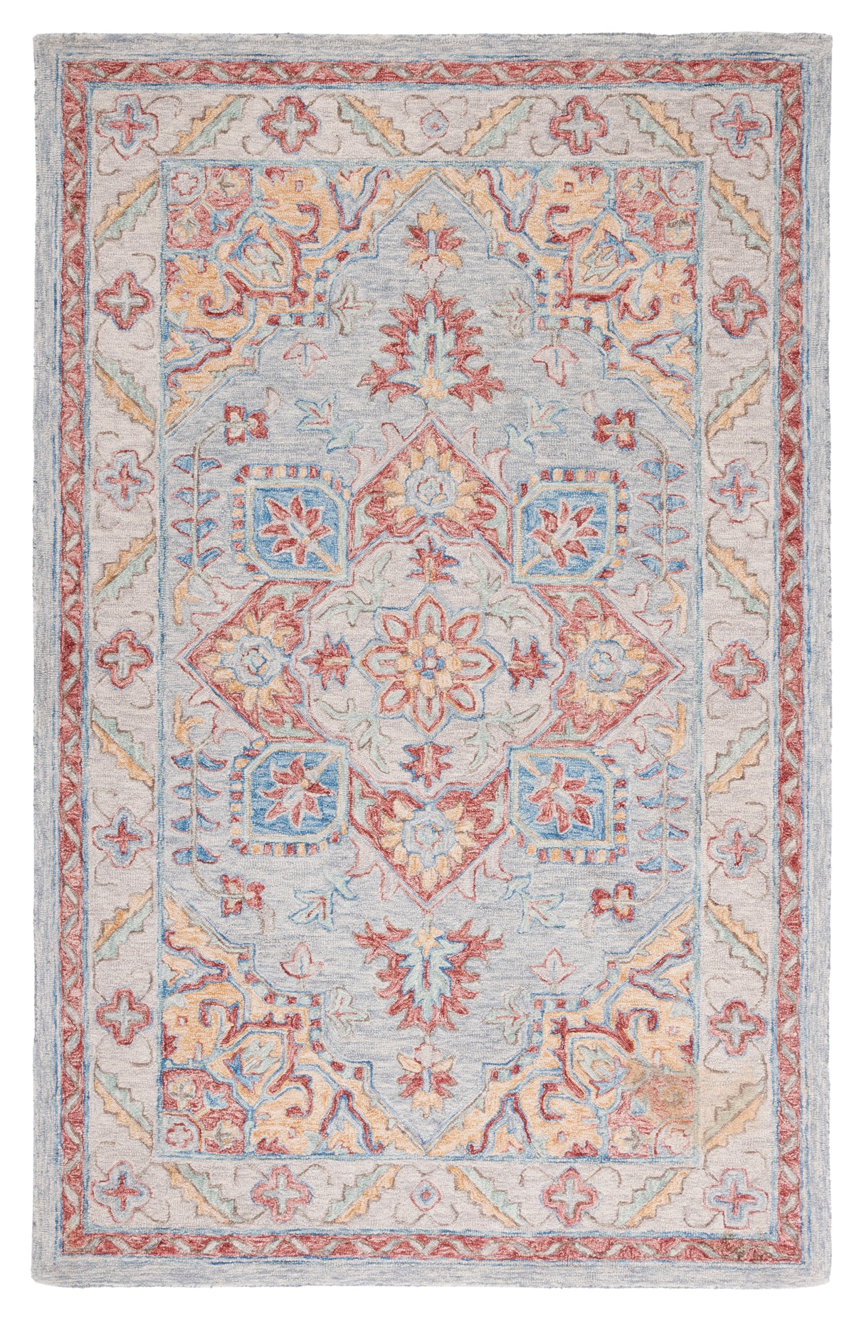 Safavieh Metro Met352P Grey/Rust Rug.