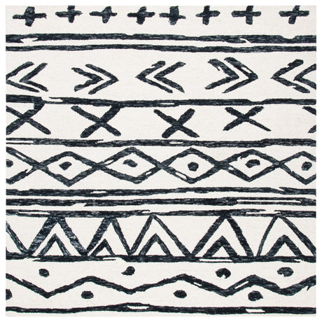 Safavieh Metro Met403Z Black/Ivory Rugs.