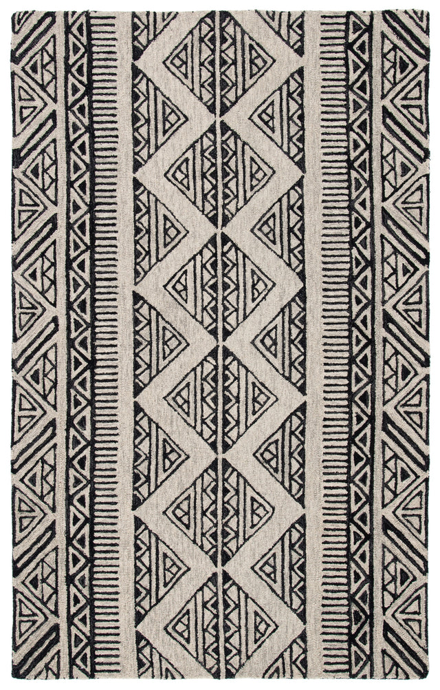 Safavieh Metro Met452Z Black/Beige Rug.