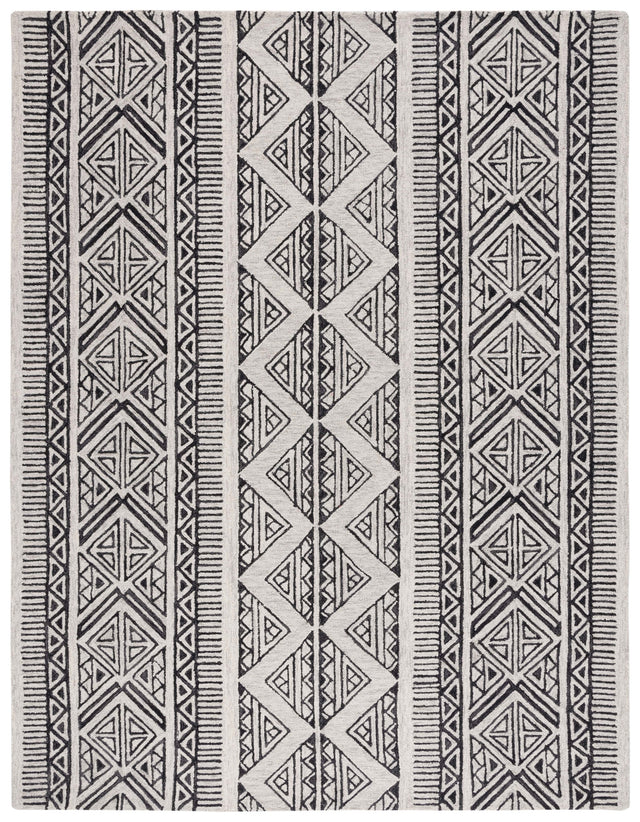 Safavieh Metro Met452Z Black/Beige Rug.
