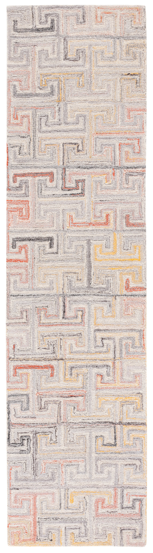 Safavieh Metro Met551F Grey/Rust Rug.