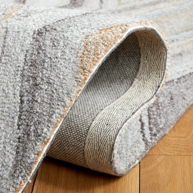 Safavieh Metro Met552F Grey/Light Brown Rug.