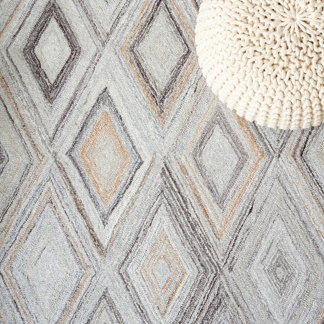 Safavieh Metro Met552F Grey/Light Brown Rug.