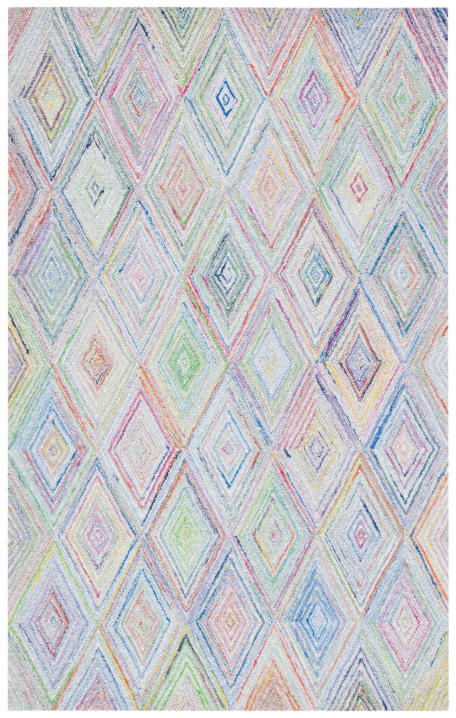 Safavieh Metro Met552M Blue/Green Rug.