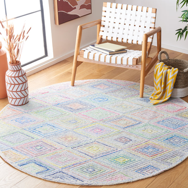 Safavieh Metro Met552M Blue/Green Rug.