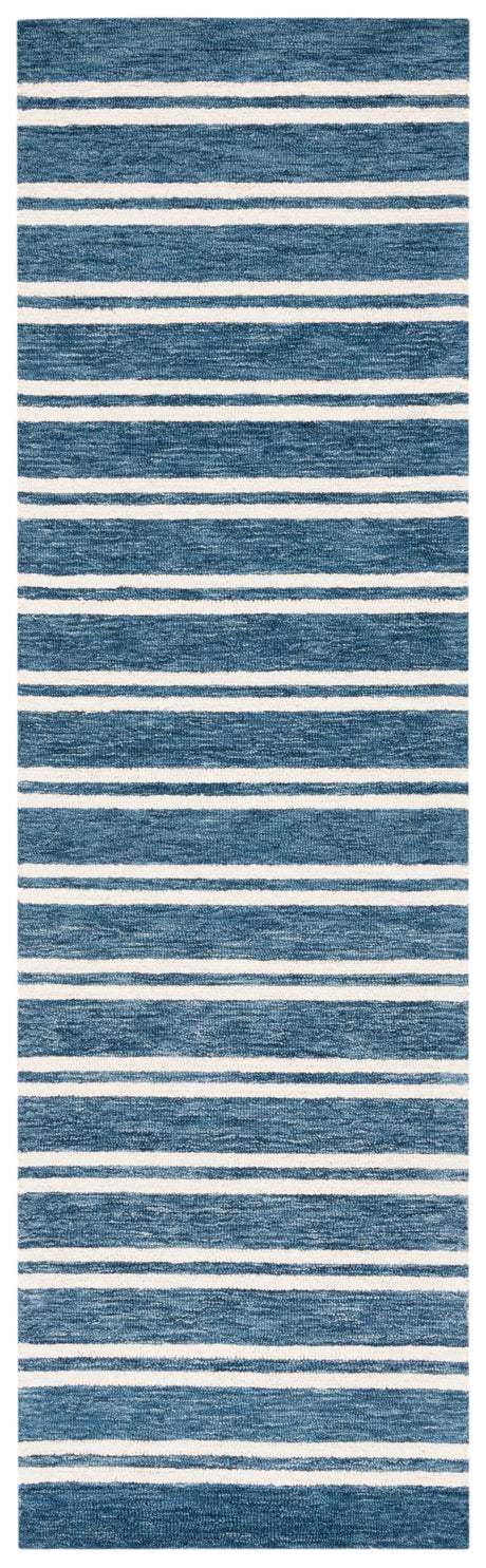 Safavieh Metro Met604M Blue/Ivory Rugs.