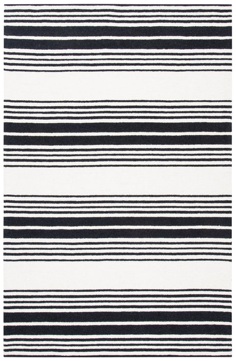 Safavieh Metro Met609A Ivory/Black Rugs.