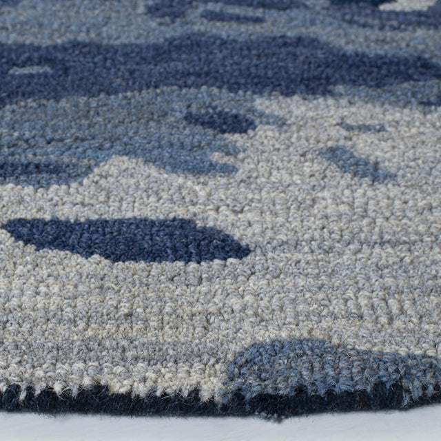 Safavieh Metro Met650M Blue/Ivory Rug.