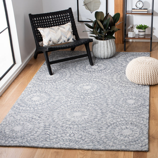 Safavieh Metro Met702A Ivory/Dark Grey Rugs.