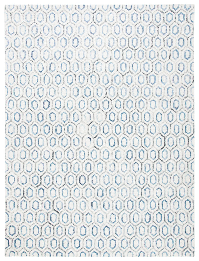 Safavieh Metro Met704A Ivory/Blue Rug.