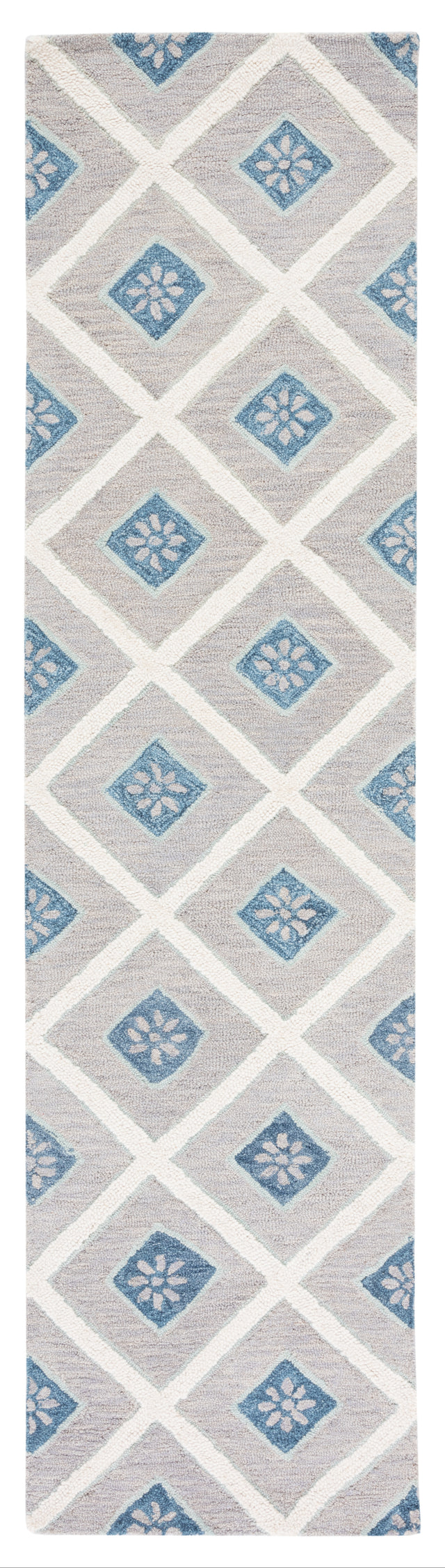 Safavieh Metro Met705L Blue/Ivory Rug.